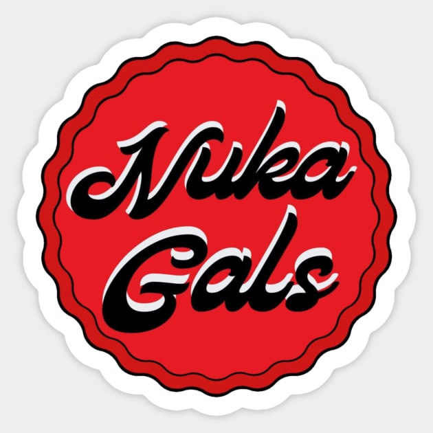 Nuka Gals OG Logo Sticker by Nuka Gals